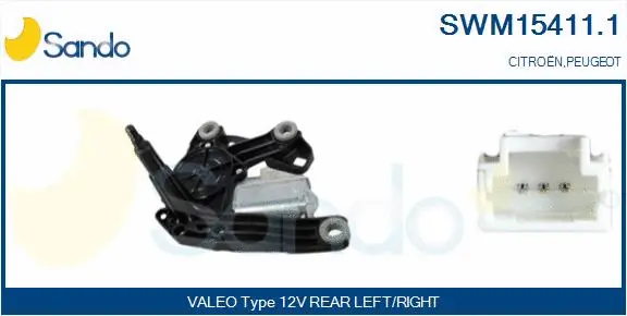 Wiper Motor (SWM15411.1)