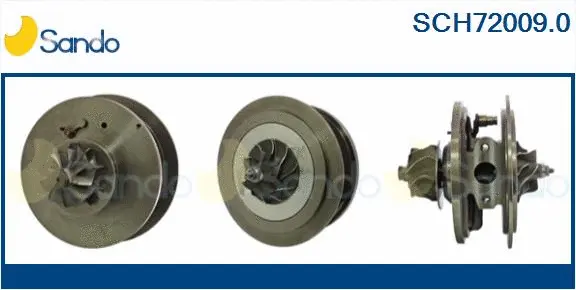 Core assembly, turbocharger (SCH72009.0)