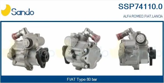 Hydraulic Pump, steering (SSP74110.0)