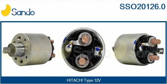 Solenoid Switch, starter (SSO20126.0)
