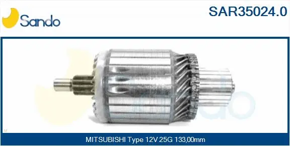 Armature, starter (SAR35024.0)