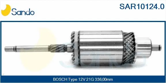 Armature, starter (SAR10124.0)