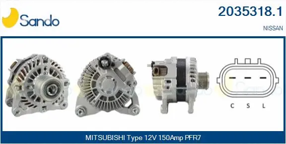 Alternator (2035318.1)