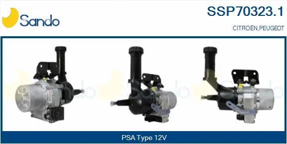 Hydraulic Pump, steering (SSP70323.1)
