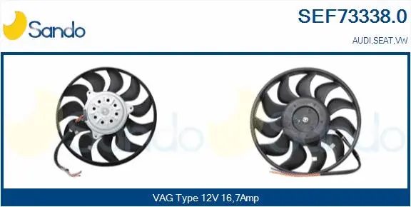 Fan, engine cooling (SEF73338.0)