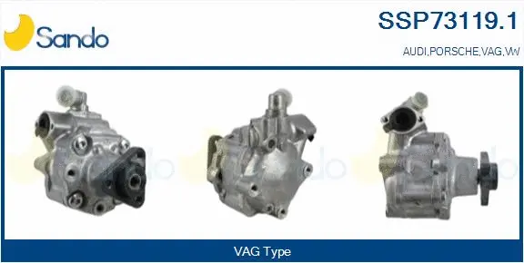Hydraulic Pump, steering (SSP73119.1)