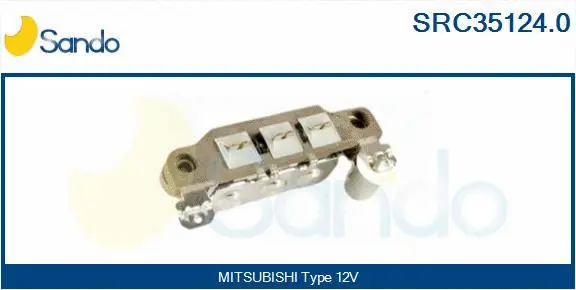 Rectifier, alternator (SRC35124.0)