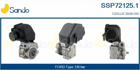 Hydraulic Pump, steering (SSP72125.1)