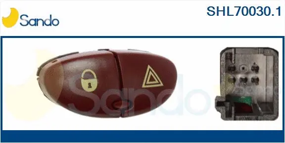 Hazard Warning Light Switch (SHL70030.1)