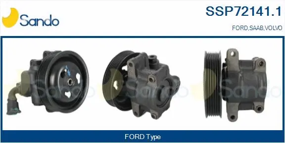 Hydraulic Pump, steering (SSP72141.1)