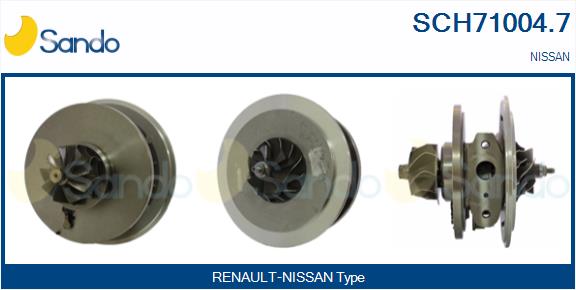 Core assembly, turbocharger (SCH71004.7)