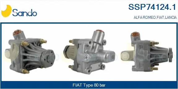 Hydraulic Pump, steering (SSP74124.1)