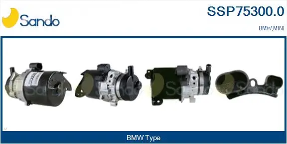 Hydraulic Pump, steering (SSP75300.0)
