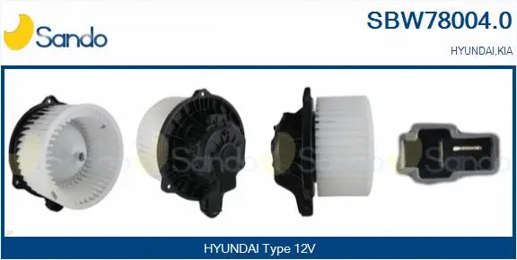 Interior Blower (SBW78004.0)