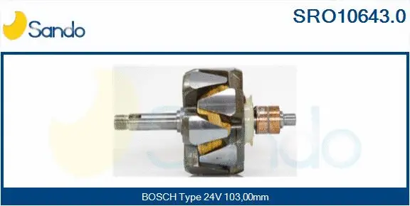 Rotor, alternator (SRO10643.0)