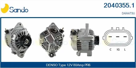 Alternator (2040355.1)