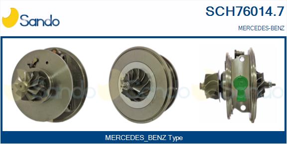 Core assembly, turbocharger (SCH76014.7)