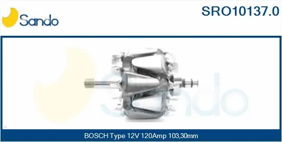 Rotor, alternator (SRO10137.0)