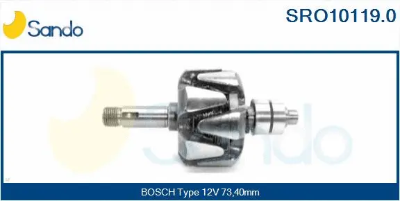 Rotor, alternator (SRO10119.0)