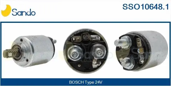 Solenoid Switch, starter (SSO10648.1)
