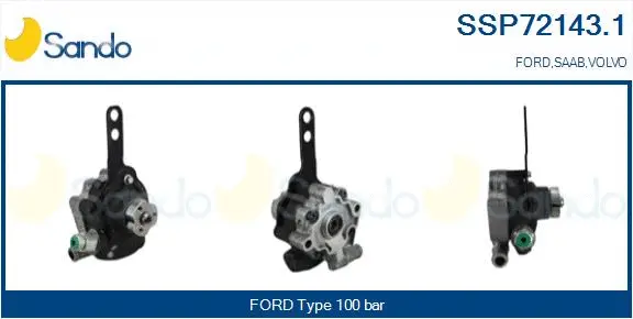 Hydraulic Pump, steering (SSP72143.1)