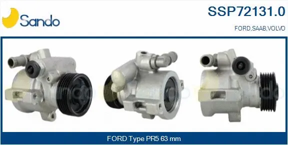 Hydraulic Pump, steering (SSP72131.0)