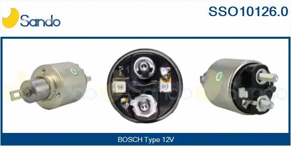Solenoid Switch, starter (SSO10126.0)