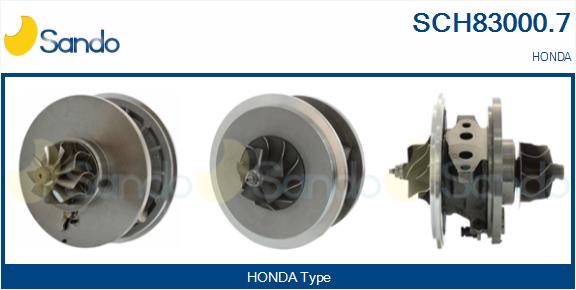 Core assembly, turbocharger (SCH83000.7)