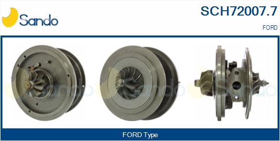 Core assembly, turbocharger (SCH72007.7)