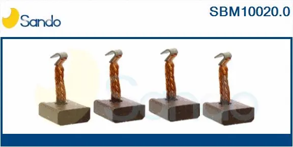 Carbon Brush, starter (SBM10020.0)