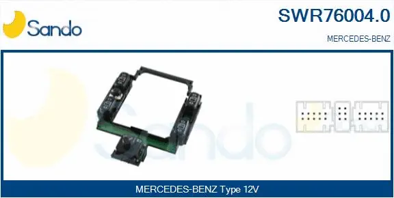 Switch, window regulator (SWR76004.0)