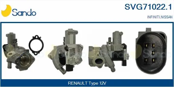 EGR Valve (SVG71022.1)