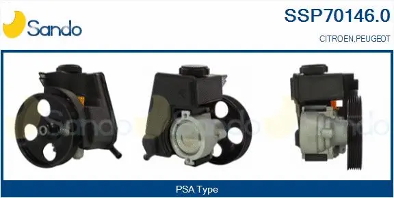 Hydraulic Pump, steering (SSP70146.0)