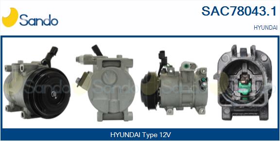 Compressor, air conditioning (SAC78043.1)
