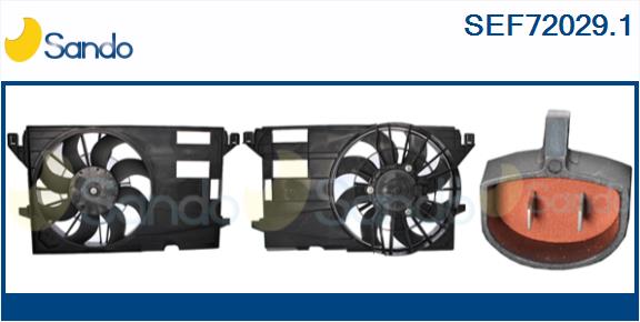 Electric Motor, radiator fan (SEF72029.1)