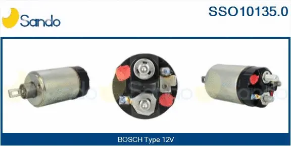 Solenoid Switch, starter (SSO10135.0)