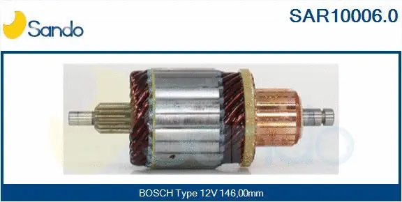 Armature, starter (SAR10006.0)