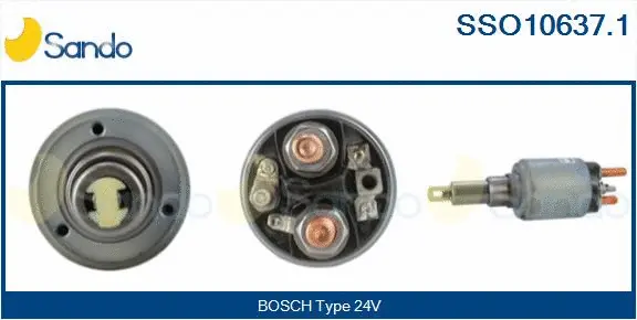 Solenoid Switch, starter (SSO10637.1)