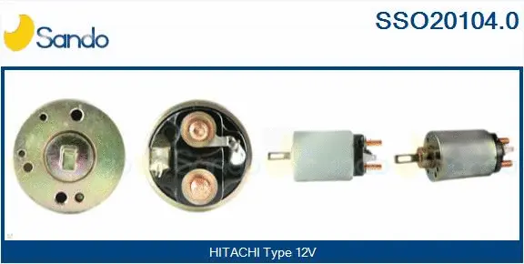 Solenoid Switch, starter (SSO20104.0)