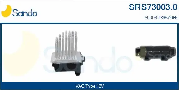 Resistor, interior blower (SRS73003.0)