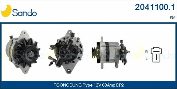 Alternator (2041100.1)