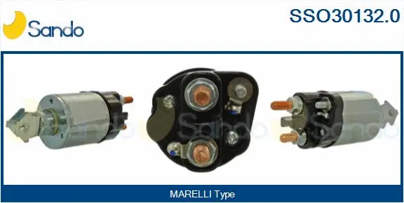 Solenoid Switch, starter (SSO30132.0)