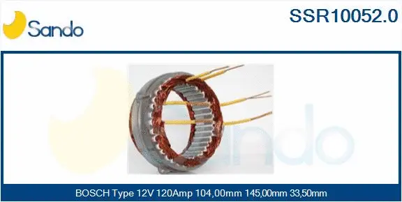 Stator, alternator (SSR10052.0)