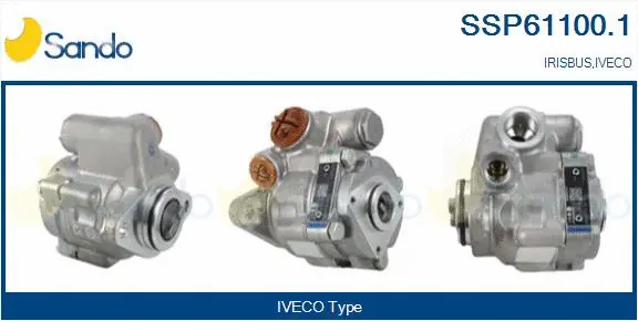 Hydraulic Pump, steering (SSP61100.1)