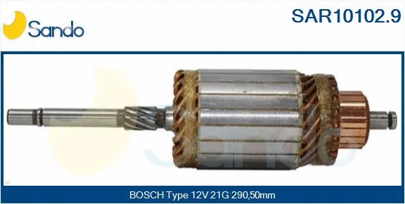Armature, starter (SAR10102.9)