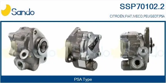 Hydraulic Pump, steering (SSP70102.2)