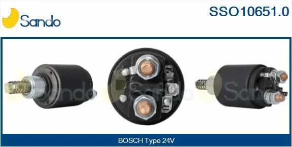 Solenoid Switch, starter (SSO10651.0)