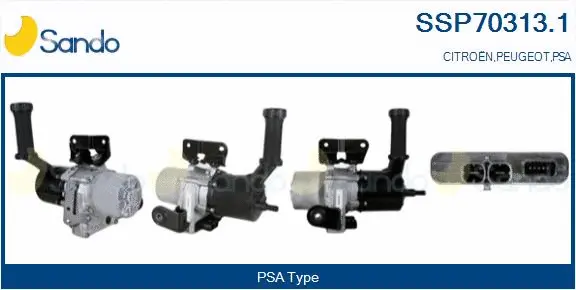 Hydraulic Pump, steering (SSP70313.1)