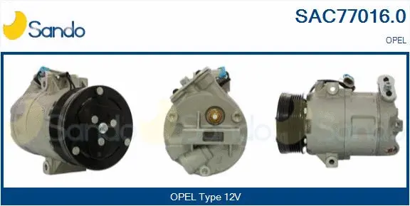 Compressor, air conditioning (SAC77016.0)