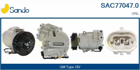 Compressor, air conditioning (SAC77047.0)